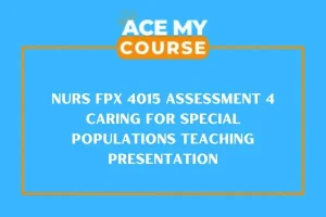 Read more about the article NURS FPX 4015 Assessment 4 Caring for Special Populations Teaching Presentation